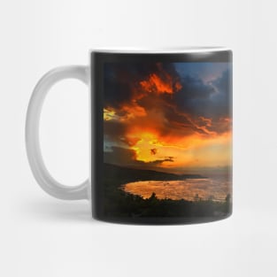 Sunset at Zogeria - Spetses island Mug